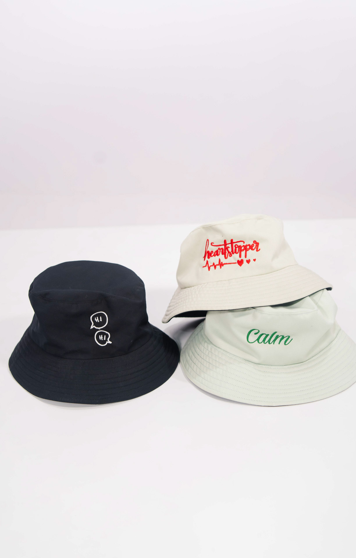 Heartstopper Embroid Bucket Hat